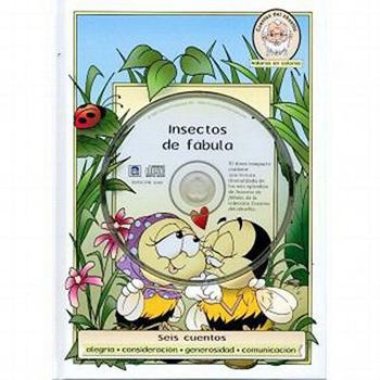 Hardcover Insectos de Fabula: A Collection of Six Stories with Audio CD [Spanish] Book