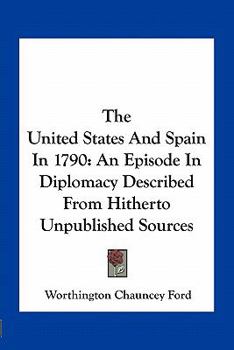 The United States and Spain in 1790