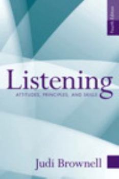 Paperback Listening: Attitudes, Principles, and Skills (4th Edition) Book