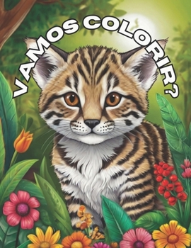 VAMOS COLORIR - Colorindo Animais Fantásticos: Livro para colorir para crianças