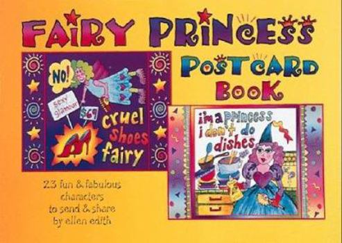 Paperback The Fairy Princess Postcard Book