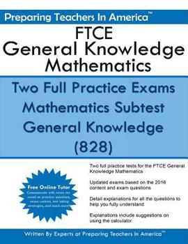 Paperback FTCE General Knowledge Mathematics Book