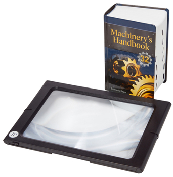 Hardcover Machinery's Handbook Toolbox & Magnifier Bundle Book