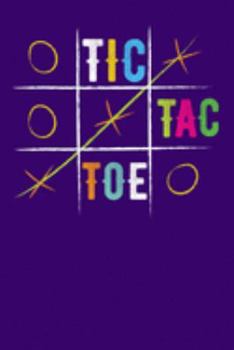 TIC TAC TOE: Pocket Brain Game Book For Teen Kids (720 Game Grids With Two Different Types of Colorful Grids Pattern)