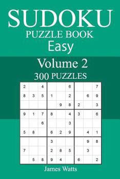 Paperback 300 Easy Sudoku Puzzle Book
