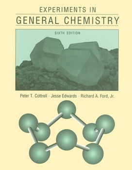 Paperback Experiments in General Chemistry Book
