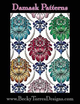 Paperback Damask Patterns Book