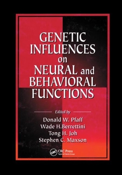 Paperback Genetic Influences on Neural and Behavioral Functions Book