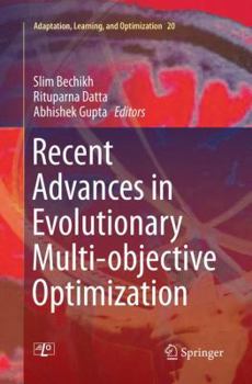Paperback Recent Advances in Evolutionary Multi-Objective Optimization Book