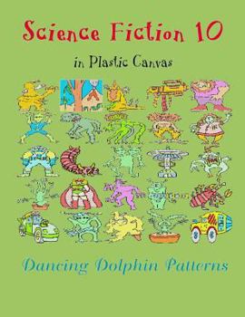 Paperback Science Fiction 10: in Plastic Canvas Book