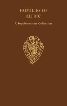 Hardcover Homilies of Aelfric: A Supplementary Collection Volume I Book