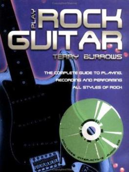 Paperback Play Rock Guitar [With CD] Book