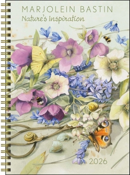 Calendar Marjolein Bastin Nature's Inspiration 12-Month 2026 Engagement Calendar Book