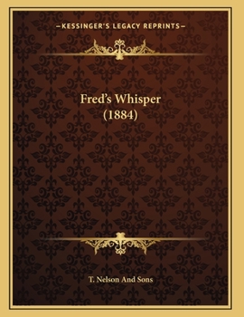 Paperback Fred's Whisper (1884) Book