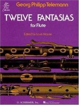 Paperback Twelve Fantasias for Solo Flute Book