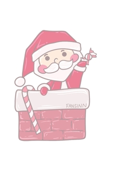 Paperback Christmas Santa Notebook: Graph Paper Journal 6x9 - 120 Pages Book