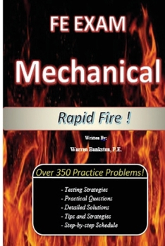 Paperback FE Exam Mechanical (Rapid Fire!) Book