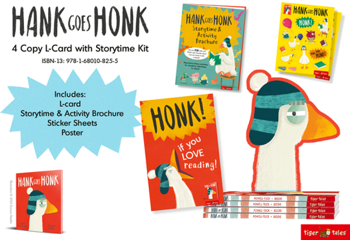 Hardcover Hank Goes Honk L-Card 4 Copy L Card with Storytime Kit Book