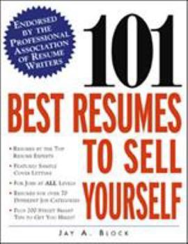 Paperback 101 Best Resumes to Sell Yourself Book