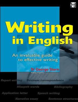 Paperback Writing in English: An Invaluable Guide to Effective Writing Book