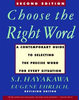 Paperback Choose the Right Word: Second Edition Book