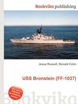 Paperback USS Bronstein (Ff-1037) Book