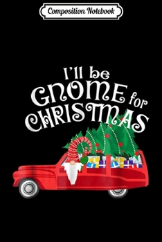 Paperback Composition Notebook: I'LL BE HOME FOR CHRISTMAS BASEBALL UGLY CHRISTMAS S Journal/Notebook Blank Lined Ruled 6x9 100 Pages Book