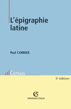 Paperback L'épigraphie latine [French] Book