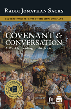 Hardcover Covenant & Conversation: Deuteronomy: Renewal of the Sinai Covenant Book