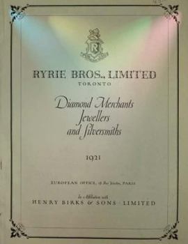 Paperback Catalog; The Ryrie year book, (1921) gold Diamonds Jewelry Book