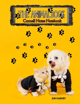 The Animal Book: Cornell Notes Notebook. Lined Paper for High School and College Classes