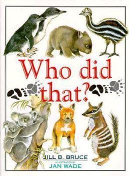 Paperback Who Did That? Book