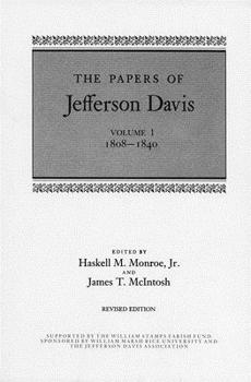Hardcover The Papers of Jefferson Davis: 1808-1840 Book