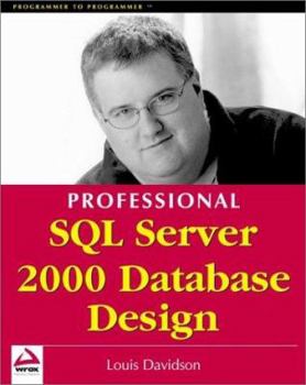 Paperback Professional SQL Server 2000 Database Design Book