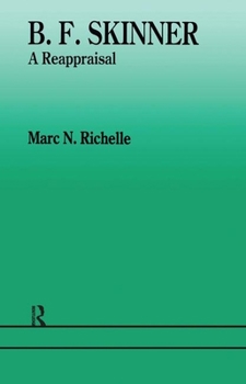 Paperback B.F. Skinner: A Reappraisal Book