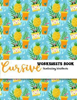 Paperback Cursive Worksheets Book Handwriting Workbooks: Handwriting Composition Book