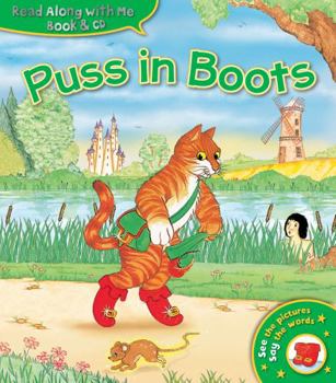 Paperback Read Along with Me - PUSS IN BOOTS (Book & CD) Book