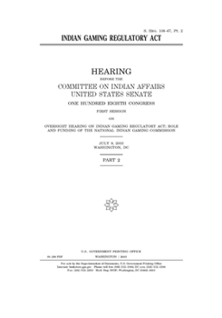 Indian Gaming Regulatory Act