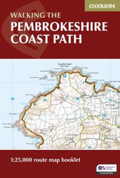 Paperback Pembrokeshire Coast Path Map Booklet Book