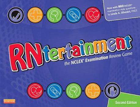 Misc. Supplies Rntertainment: The Nclex(r) Examination Review Game [With Dice and Question Cards, Tip Cards, Trap Cards and Games Pieces and Gameboard] Book