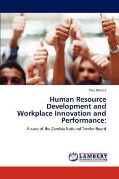 Paperback Human Resource Development and Workplace Innovation and Performance Book