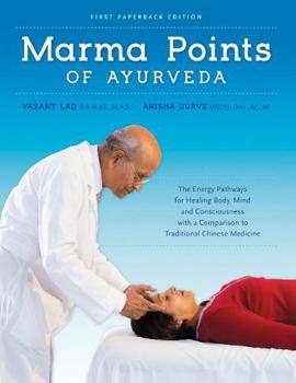 Paperback Marma Points of Ayurveda Book