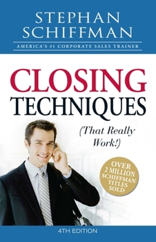 Paperback Closing Techniques (That Really Work!) Book