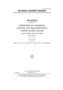 Paperback The digital television transition Book