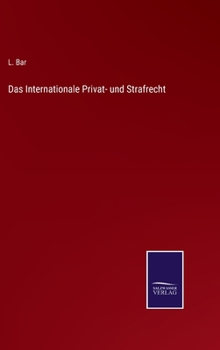 Hardcover Das Internationale Privat- und Strafrecht [German] Book