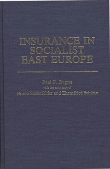 Hardcover Insurance in Socialist East Europe Book