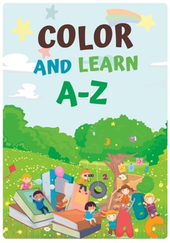 Paperback Colour and learn A-Z Book