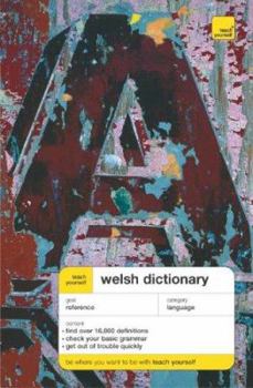 Paperback Teach Yourself Welsh Dictionary: Welsh-English/English-Welsh Book