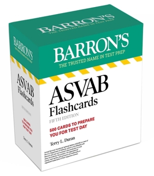 Cards ASVAB Flashcards Fifth Edition: 500 Cards with Up-To-Date Practice Book