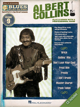 Hardcover Albert Collins: Blues Play-Along Volume 9 Book